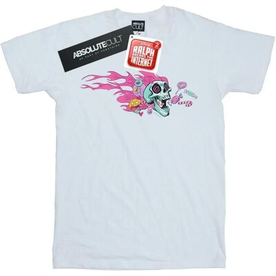 Disney Wreck It Ralph Candy Skull Boyfriend Fit T-Shirt - T-Shirt Disney Wreck It Ralph Candy Skull Boyfriend Fit T-Shirt - T-Shirt