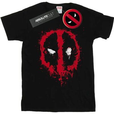 Marvel Deadpool Splat Face T-Shirt - Casual Apparel Marvel Deadpool Splat Face T-Shirt - Casual Apparel