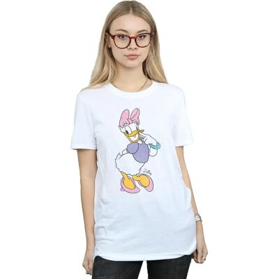 Disney Women's Classic Daisy Duck Boyfriend Fit T-Shirt - T-Shirt Disney Women's Classic Daisy Duck Boyfriend Fit T-Shirt - T-Shirt