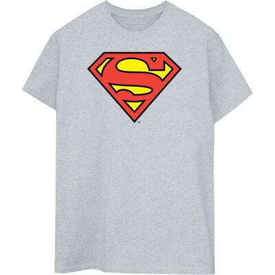 DC Comics Superman Logo Boyfriend Fit T-Shirt - T-Shirt DC Comics Superman Logo Boyfriend Fit T-Shirt - T-Shirt