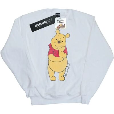 Disney Winnie The Pooh Sweatshirt - Klassieke Pooh Wit 4XL Disney Winnie The Pooh Sweatshirt - Klassieke Pooh Wit 4XL