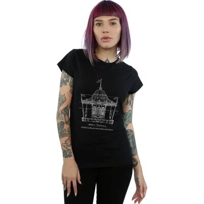 Disney Mary Poppins Carousel Sketch T-Shirt - T-Shirt Disney Mary Poppins Carousel Sketch T-Shirt - T-Shirt