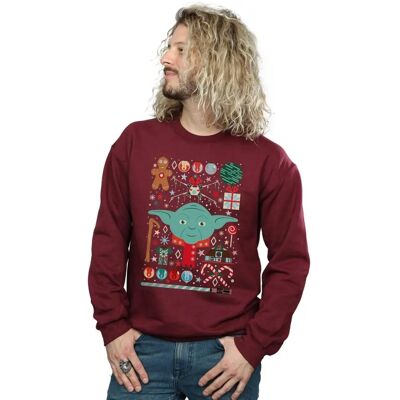 Absolute Cult Yoda Kerstsweater - Sweatshirt Absolute Cult Yoda Kerstsweater - Sweatshirt