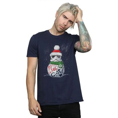 Absolute Cult Star Wars Stormtrooper T-Shirt Navy Blau Absolute Cult Star Wars Stormtrooper T-Shirt Navy Blau