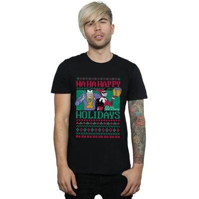 Absolute Cult DC Comics Joker Harley Quinn Ha Ha T-Shirt - Men's Black 3XL Absolute Cult DC Comics Joker Harley Quinn Ha Ha T-Shirt - Men's Black 3XL