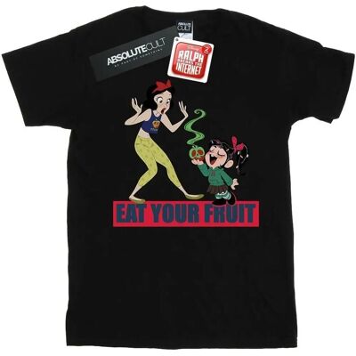 Absolute Cult Disney - Ralph Eat Your Fruit - Schwarz - T-shirt Absolute Cult Disney - Ralph Eat Your Fruit - Schwarz - T-shirt