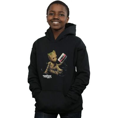 Marvel Groot Tape Hoodie - Hooded Sweatshirt for Kids Marvel Groot Tape Hoodie - Hooded Sweatshirt for Kids