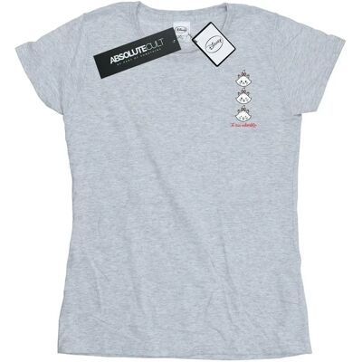 Disney Women's Aristocats Marie Breast T-Shirt - T-Shirt Disney Women's Aristocats Marie Breast T-Shirt - T-Shirt