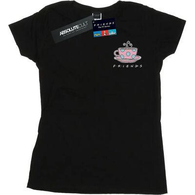 Absolute Cult XX-Large Weiß Friends Kaffeetasse T-Shirt - T-Shirt Absolute Cult XX-Large Weiß Friends Kaffeetasse T-Shirt - T-Shirt
