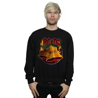 Absolute Cult AC/DC Kerst Hells Bells Sweatshirt voor Mannen - Sweatshirt Absolute Cult AC/DC Kerst Hells Bells Sweatshirt voor Mannen - Sweatshirt