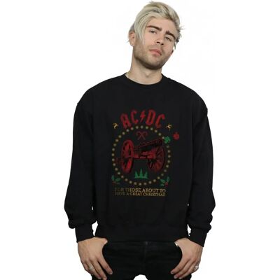 Absolute Cult AC/DC Kerstmis Hells Bells Hoodie voor Mannen - Hoodie Absolute Cult AC/DC Kerstmis Hells Bells Hoodie voor Mannen - Hoodie