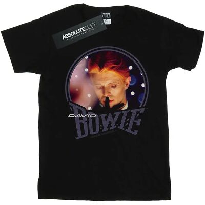 David Bowie Schwarzes Slim Fit T-Shirt - Männer Quiet Lights David Bowie Schwarzes Slim Fit T-Shirt - Männer Quiet Lights