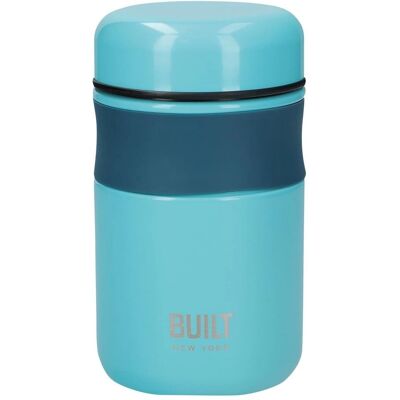 Built Retro Food Flask - 490ml - Keeps Food Warm & Cold Built Retro Food Flask - 490ml - Keeps Food Warm & Cold