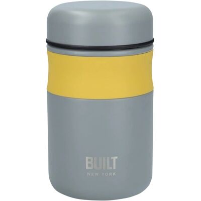 Built Built Stylist 490ml Food Flask - Stainless Steel, Double Wall, Leak Proof Built Built Stylist 490ml Food Flask - Stainless Steel, Double Wall, Leak Proof