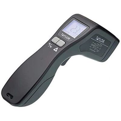 Taylor Pro Infrared Thermometer - Black - Digital, Non-Contact Taylor Pro Infrared Thermometer - Black - Digital, Non-Contact