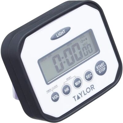 Taylor Pro Heavy Duty Splash 'N' Drop Digital Timer - digital timer Taylor Pro Heavy Duty Splash 'N' Drop Digital Timer - digital timer