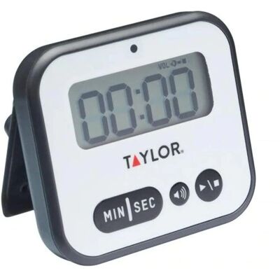 Minuteur numérique très fort Taylor Pro avec alerte lumineuse - Minuteur numérique Minuteur numérique très fort Taylor Pro avec alerte lumineuse - Minuteur numérique