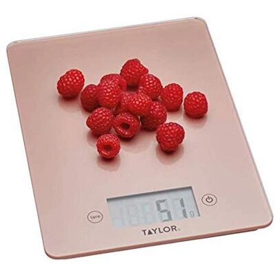 Taylor Or Rose - Balance de Cuisine Numérique 5kg Taylor Or Rose - Balance de Cuisine Numérique 5kg