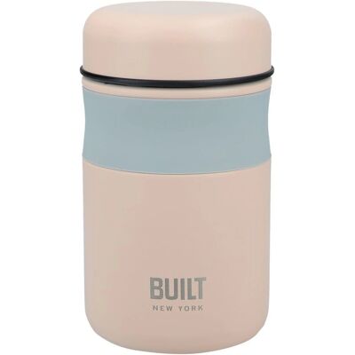 Built Pink Mindful 490ml Food Flask - Food Flask Built Pink Mindful 490ml Food Flask - Food Flask