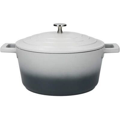 MasterClass Lightweight 4 Litre Casserole Dish with Lid - Ombre Grey MasterClass Lightweight 4 Litre Casserole Dish with Lid - Ombre Grey