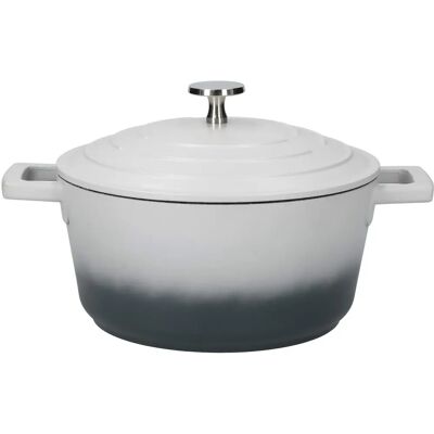 MasterClass Szara Ombre Odlew Aluminiowy 20cm 2.5L Naczynie - Lekka MasterClass Szara Ombre Odlew Aluminiowy 20cm 2.5L Naczynie - Lekka