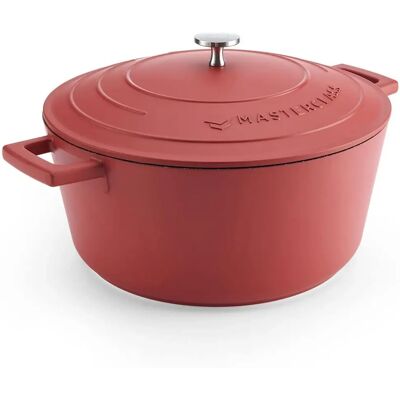 MasterClass Gussaluminium 5L Kasserolle rot - Kasserolle MasterClass Gussaluminium 5L Kasserolle rot - Kasserolle
