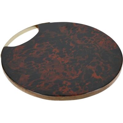 Artesa Mango Wood Tortoise Shell Serving Platter - Serving Platter Artesa Mango Wood Tortoise Shell Serving Platter - Serving Platter