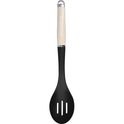 Cuillère à Fentes KitchenAid Crème d'Amande - Ustensile de Cuisine Cuillère à Fentes KitchenAid Crème d'Amande - Ustensile de Cuisine