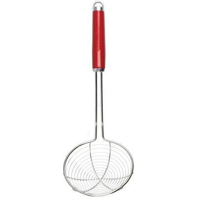 Écumoire en Acier Inoxydable - Rouge - KitchenAid Écumoire en Acier Inoxydable - Rouge - KitchenAid