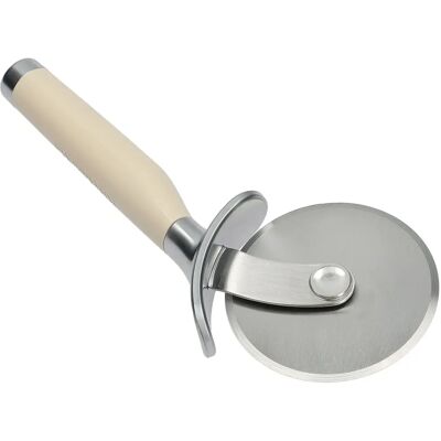 KitchenAid Stainless Steel Pizza Cutter - Almond Cream - Pizza Cutter KitchenAid Stainless Steel Pizza Cutter - Almond Cream - Pizza Cutter
