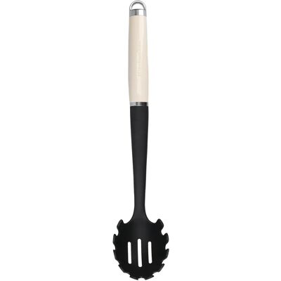 KitchenAid Pastahalter - Mandelcreme - Hitzebeständige Antihaft-Spaghetti-Löffel KitchenAid Pastahalter - Mandelcreme - Hitzebeständige Antihaft-Spaghetti-Löffel