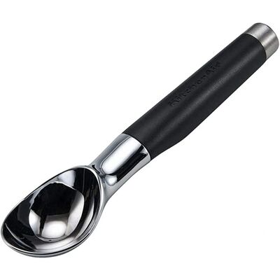 KitchenAid Stainless Steel Ice Cream Scoop - Black - Ice Cream Scoop KitchenAid Stainless Steel Ice Cream Scoop - Black - Ice Cream Scoop