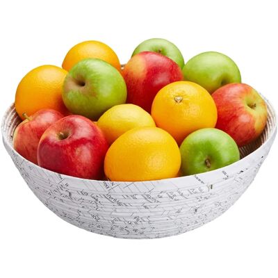 KitchenCraft Natural Elements Large Sturdy Fruit Bowl - Fruit Bowl KitchenCraft Natural Elements Large Sturdy Fruit Bowl - Fruit Bowl