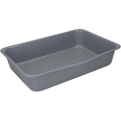 Masterclass Grey Ceramic Roasting Pan - Large, Non-Stick, Stackable Masterclass Grey Ceramic Roasting Pan - Large, Non-Stick, Stackable