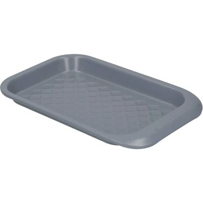 Masterclass Grey Ceramic Baking Tray - Non-Stick, 23cm x 15cm Masterclass Grey Ceramic Baking Tray - Non-Stick, 23cm x 15cm