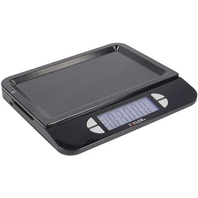 Taylor Accurate USB-Rechargeable Kitchen Scale - Tare Function - 11 lbs Taylor Accurate USB-Rechargeable Kitchen Scale - Tare Function - 11 lbs