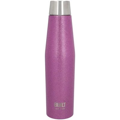 Built Apex 540ml Purple Glitter Water Bottle - Water Bottle Built Apex 540ml Purple Glitter Water Bottle - Water Bottle