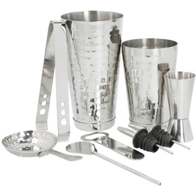 BarCraft 8-Piece Boston Cocktail Shaker Set - Cocktail Set BarCraft 8-Piece Boston Cocktail Shaker Set - Cocktail Set