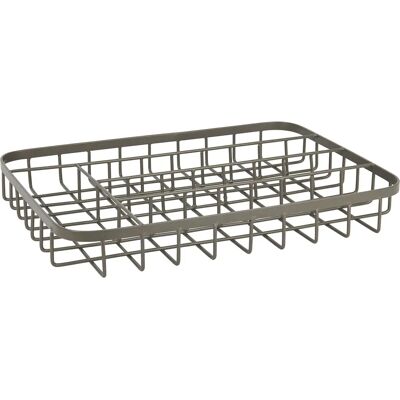 Living Nostalgia Iron Grey Cutlery Organiser - Cutlery Organiser Living Nostalgia Iron Grey Cutlery Organiser - Cutlery Organiser