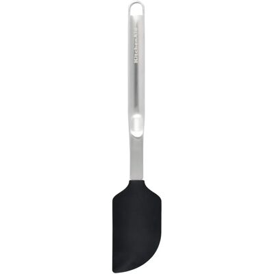 KitchenAid Black Stainless Steel Spatula - Scraper - 1 Size - Kitchen Appliance KitchenAid Black Stainless Steel Spatula - Scraper - 1 Size - Kitchen Appliance