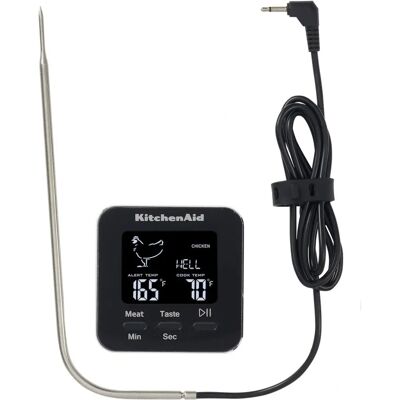 KitchenAid Digitales Thermometer mit Timer & Ofen-Sonde - Unisex KitchenAid Digitales Thermometer mit Timer & Ofen-Sonde - Unisex