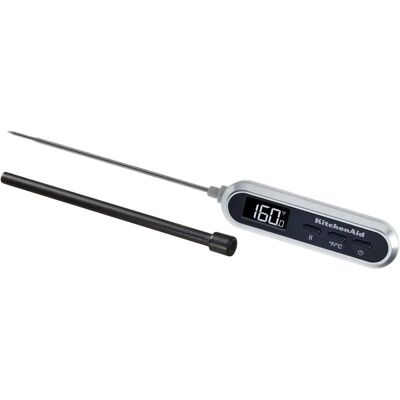 KitchenAid Backlit Digital Instant Thermometer -20° to 250°C - Black KitchenAid Backlit Digital Instant Thermometer -20° to 250°C - Black