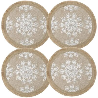 Creative Tops - Set of 4 jute placemats Creative Tops - Set of 4 jute placemats