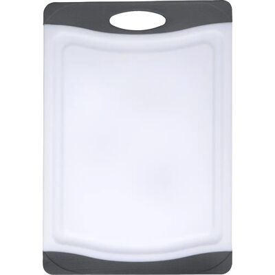Masterclass White Non-Slip Antimicrobial Chopping Board - Kitchen Tool Masterclass White Non-Slip Antimicrobial Chopping Board - Kitchen Tool