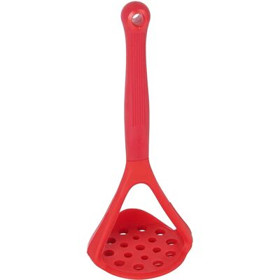 Colourworks Potato Masher 24cm Silicone Red - Potatoes & Vegetables Colourworks Potato Masher 24cm Silicone Red - Potatoes & Vegetables