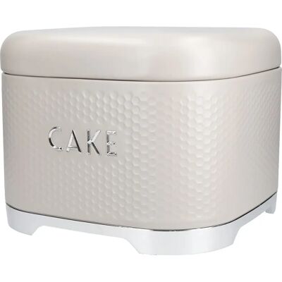 Lovello Cake Storage Tin Latte Cream - Cake Storage Tin Lovello Cake Storage Tin Latte Cream - Cake Storage Tin