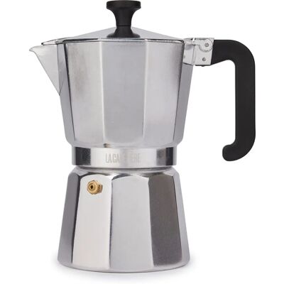 la_cafetiere Venice Machine à Espresso en Aluminium - ARGENT - Publicité la_cafetiere Venice Machine à Espresso en Aluminium - ARGENT - Publicité