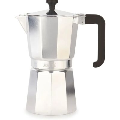 La Cafetiere Venice Cafetière en Aluminium - Argent - Publicité La Cafetiere Venice Cafetière en Aluminium - Argent - Publicité