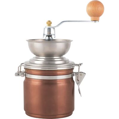 La Cafetière LCGRINDCOP Moulin à café - Manuel, Réglable, Acier inox, Cuivre La Cafetière LCGRINDCOP Moulin à café - Manuel, Réglable, Acier inox, Cuivre