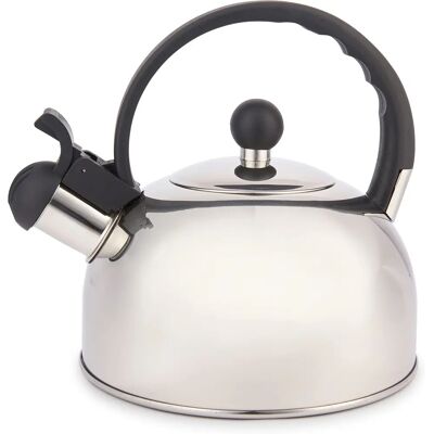 La Cafetiere Bouilloire en acier inoxydable siffleur pour la cuisinière - ARGENT - Publicité La Cafetiere Bouilloire en acier inoxydable siffleur pour la cuisinière - ARGENT - Publicité